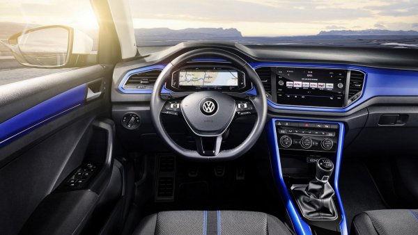 Volkswagen презентовал салон нового кроссовера T-Cross