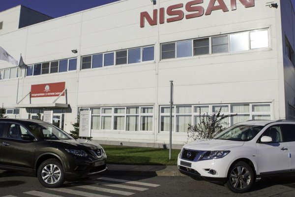 В России продажи Nissan выросли на 4%