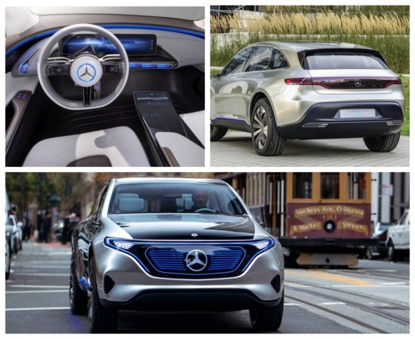 Daimler раскрыл дату премьеры электрокросса Mercedes-Benz EQC
