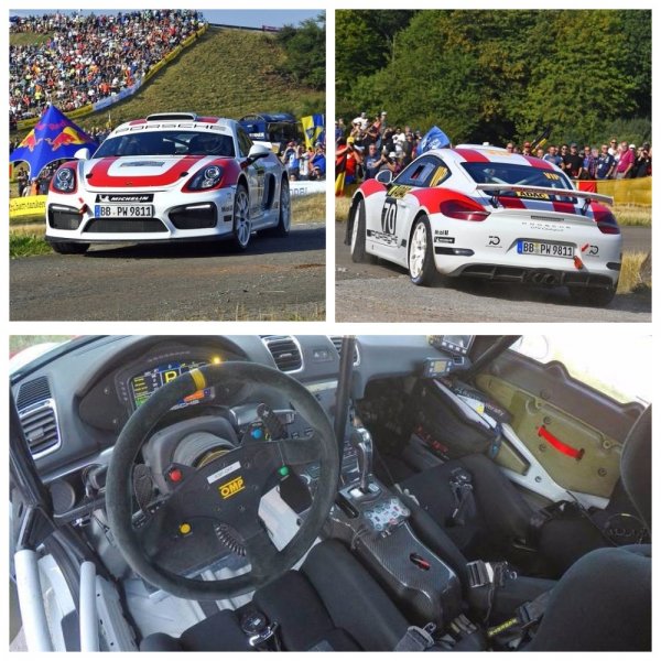 Porsche Cayman GT4 Clubsport Rally для ралли прошел этап WRC