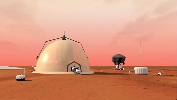 В Сеть попал план базы на Марсе, где будут проживать колонизаторы
