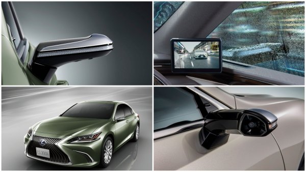 Lexus ES оснастят камерами вместо зеркал заднего вида