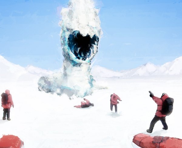 Плазмозавры атакуют Южный полюс: В аварии на российской станции «Прогресс» виноваты неопознанные сущности