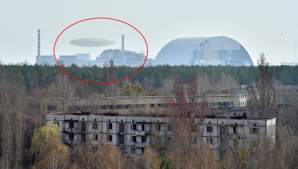 Радиация распространяется через снег и лёд: Появившееся над Чернобылем НЛО предупредило о повторной катастрофе - уфологи