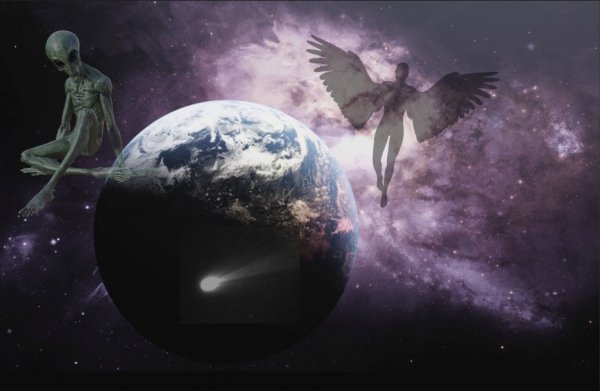 Ангелы Нибиру устроят Армагеддон 4 мая: Появились кадры полёта пришельцев над Землей