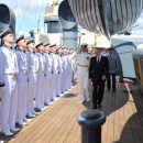 Военные опровергли столкновение катера с мостом на Главном военно-морском параде Военные опровергли столкновение катера с мостом на Главном военно-морском параде