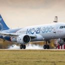 Эксперты EASA выполнили полеты на самолете МС-21-300 из Иркутска Эксперты EASA выполнили полеты на самолете МС-21-300 из Иркутска