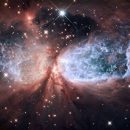 NASA показало «небесного снежного ангела»